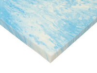 2.5-lb. Gel Swirl Memory Foam Topper