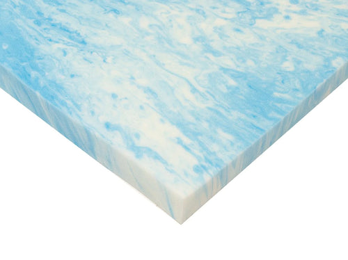 2.5-lb. Gel Swirl Memory Foam Topper